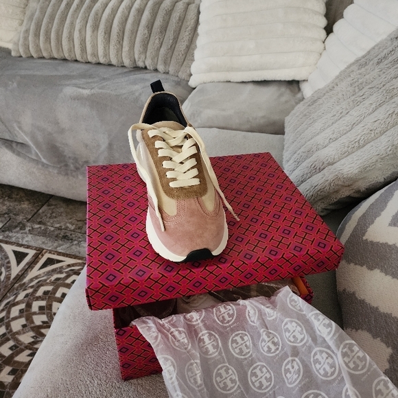 Tory Burch Pink Sneakers - Picture 4 of 5